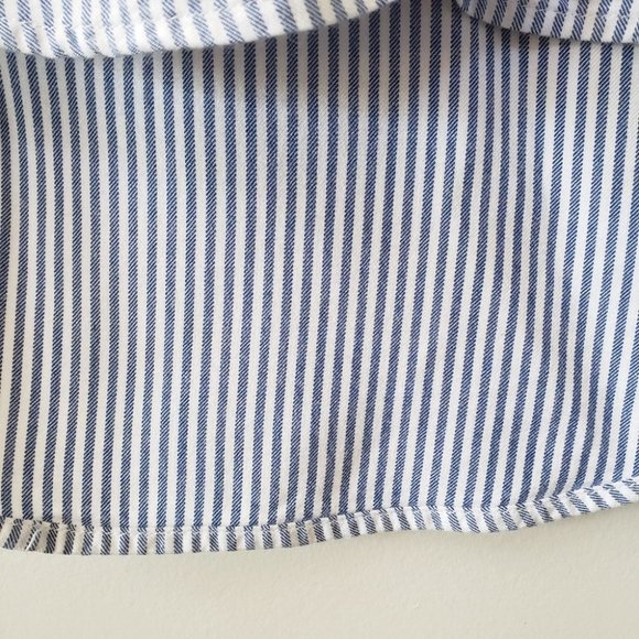 ARITZIA Sunday Best | Montana Striped Collar Button Down Shirt | Size XXS - Picture 10 of 16